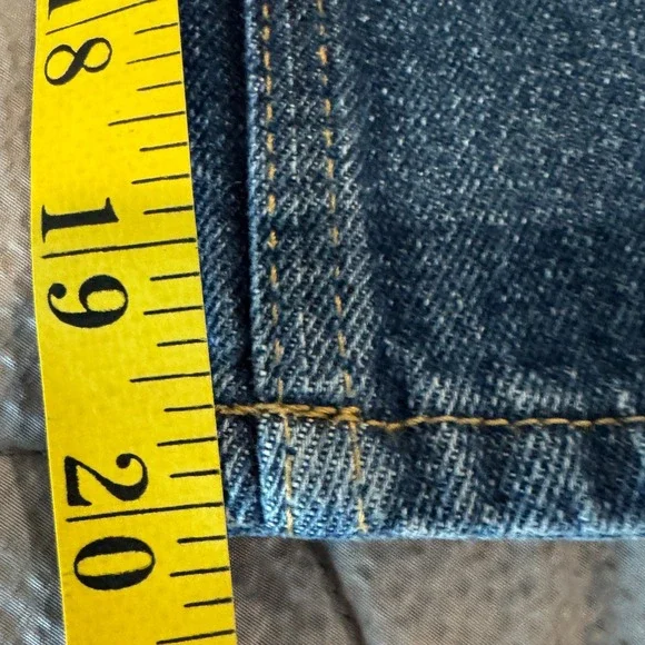 Cat & Jack Kids Relaxed Straight Blue Denim Jeans Adjustable Waist Unisex size 7 - Picture 7 of 7